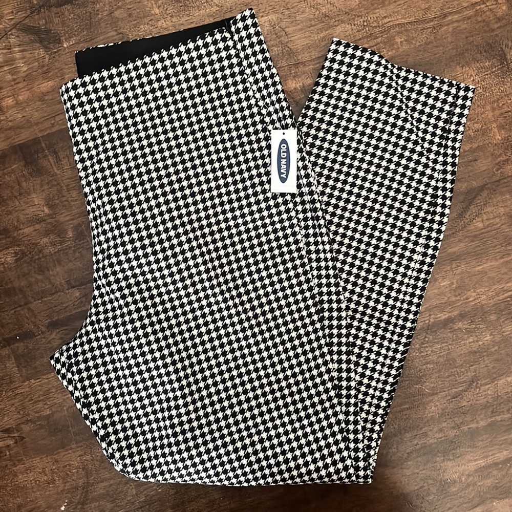 Black and white Gingham pants